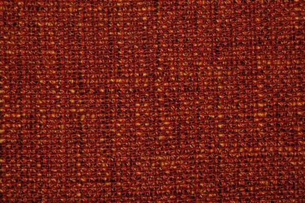 red tweed burlap fabric
