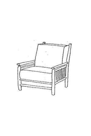 manhattan chair sketch