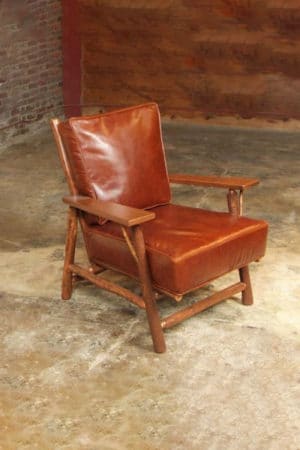 loft club chair with vail finish