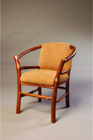hickory hoop chair with fabric upholstery - hickory dining tables and chairs