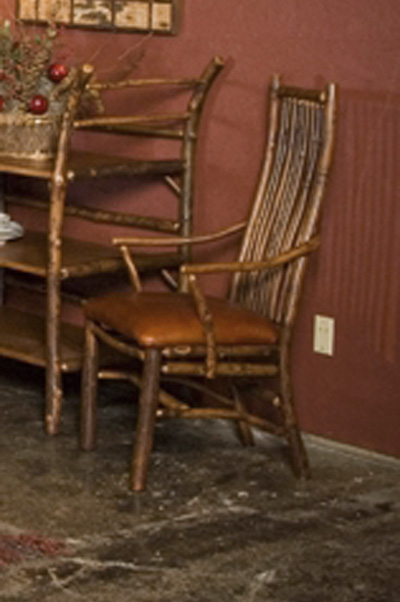 dining chair with leather upholstery - hickory dining tables and chairs