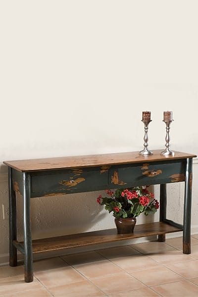 Cottage sideboard accent table